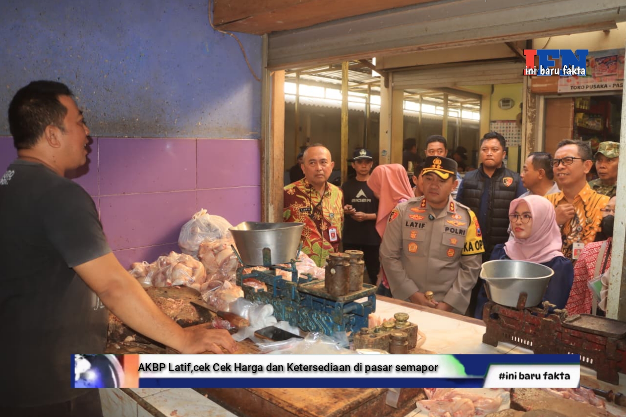 Kapolres Probolinggo Pantau Harga Bahan Pokok Jelang Lebaran