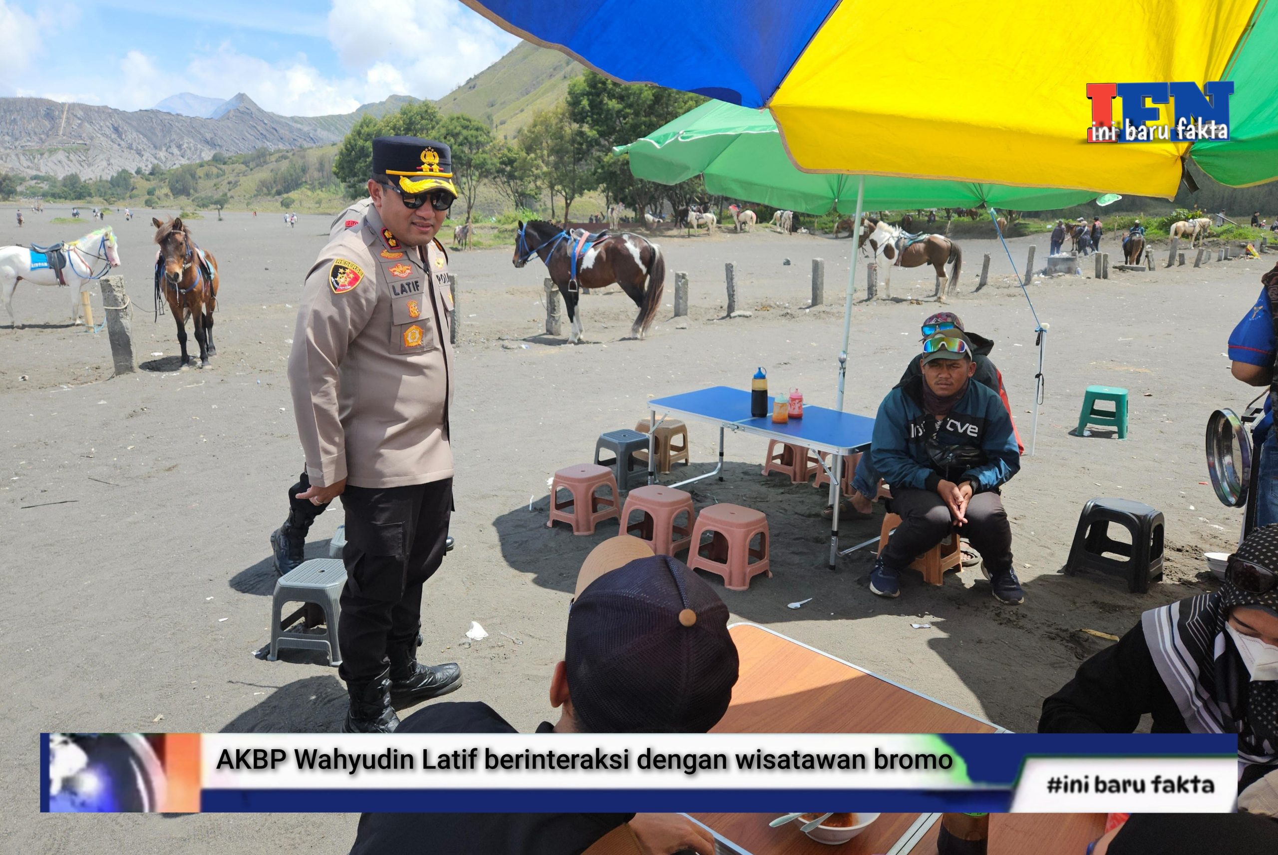 Polisi Perketat Patroli, Wisatawan Bromo Meningkat Pascanyepi dan Idul Fitri.