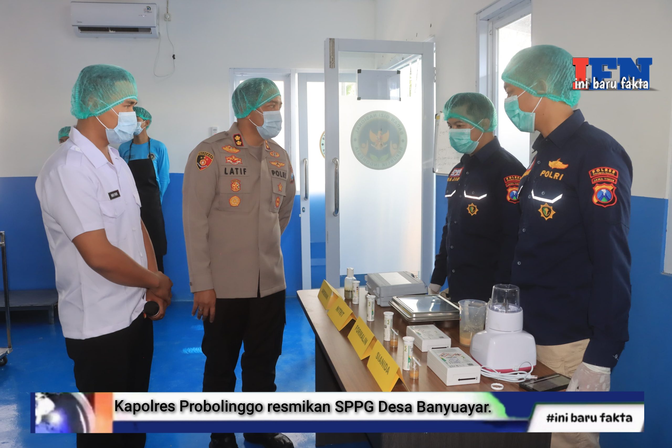 Polres Probolinggo Resmikan SPPG Banyuanyar, Perkuat Upaya Cegah Stunting